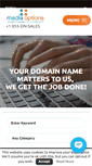 Mobile Screenshot of mediaoptions.com